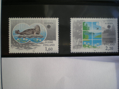 Postituore sarja EUROOPPA 1986 - LaPe 982-983 **