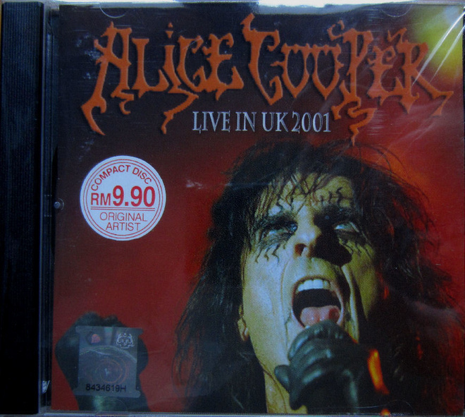 ALICE COOPER: Live in UK 2001 - CD [Asian edition]
