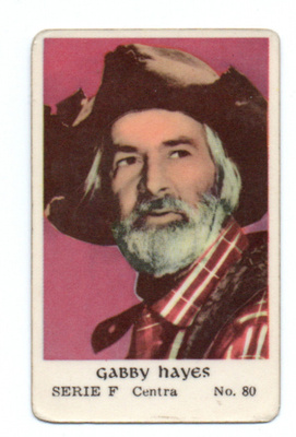 Purkkakuva Serie F n:o 80 GABBY HAYES