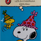 "Snooby ja Kaustinen"-KULKEMATON ONNITTELUKORTTI 8 v:lle - pikkukuva 1