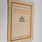 Rafael Forsman : Runoilijoita ja kiistamiehiä - pikkukuva 1