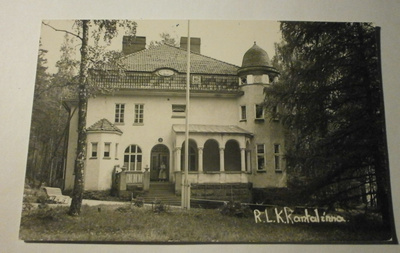 Ruokolahti, Rantalinna, vanha valokuvapk, p. 1956