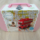 Uusi london bus pin cushion kit - pikkukuva 1