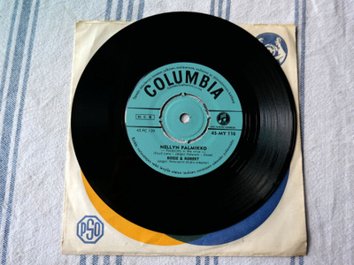 Bosse & Robert – Kalastajan Blues / Nellyn Palmikko 7" 1964