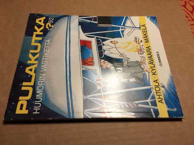 PULAKUTKA 1992 HUUMORIN VASTIKETTA HYVÄ