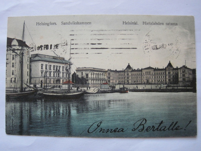 VANHA Postikortti Helsinki 1909