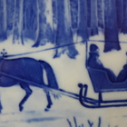 Seinälautanen JOULU Tanska 1984 Halk. 18cm Royal Copenhagen - pikkukuva 3