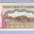Zimbabwe 5 Dollars v.1997 UNC P-5 - pikkukuva 2