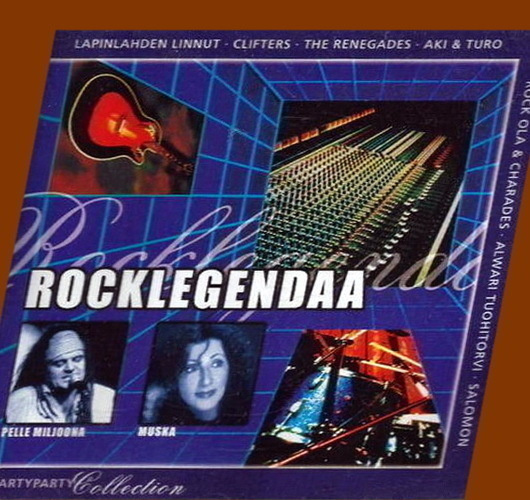 Rocklegendaa (CD) Pelle Miljoona, The Renegades...
