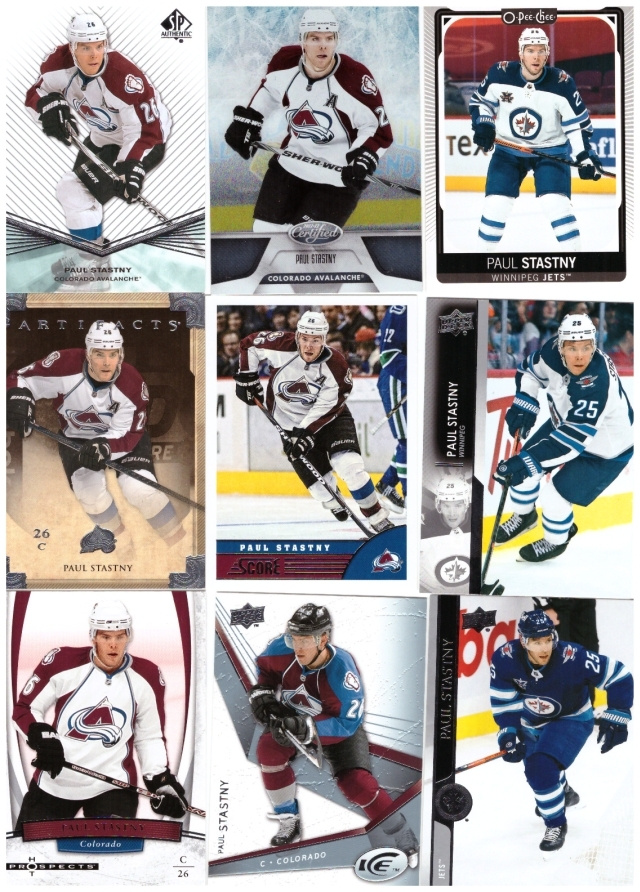 9 x PAUL STATSNY Avalance, Jets