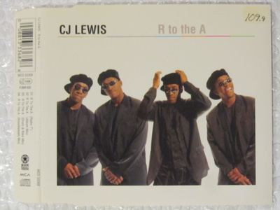 CJ Lewis • R To The A CD-Single