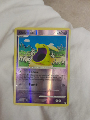 Gulpin 40/99 Foil Nintendo Pokemon Trading Card TCG