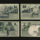 Itävalta Notgeld 50, 80 Heller, 1, 2 Kronen, Linz, 4. painos - pikkukuva 1