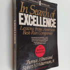 Thomas J. Peters : In search of excellence : lessons from... - pikkukuva 1