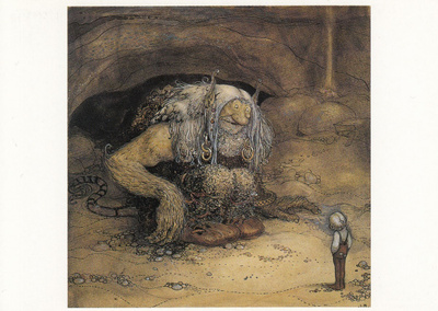 John Bauer: Poika ja peikko