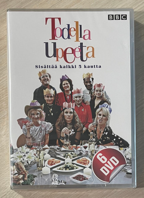 Todella upeeta: Kaudet 1-5 (6DVD) uusi ja muoveissa