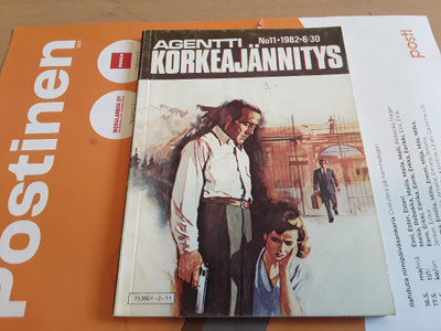 Agentti Korkeajännitys 1982 11: Valkoinen tuli