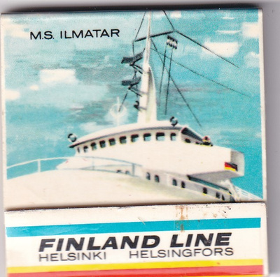 Helsinki,  Finland Line , MS Ilmatar  b675