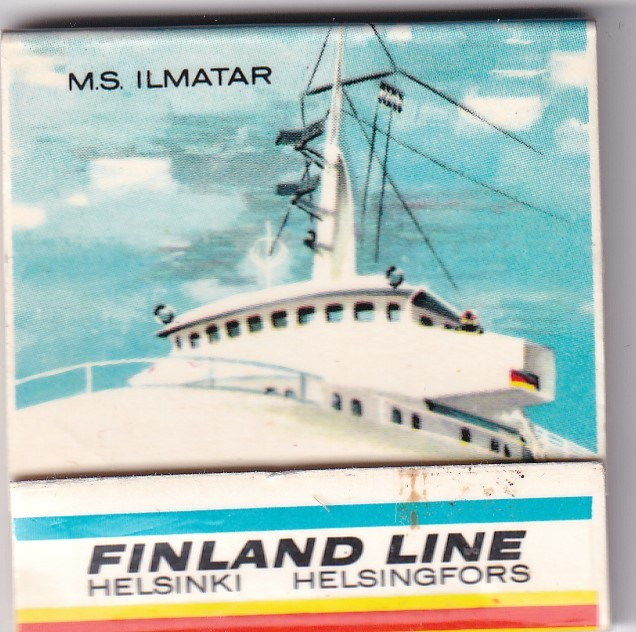 Helsinki,  Finland Line , MS Ilmatar  b675