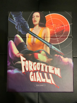 Forgotten Gialli: Volume Seven Box Set Vinegar Syndrome OOP