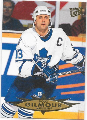 1995-96 Ultra #160 Doug Gilmour Toronto Maple Leafs
