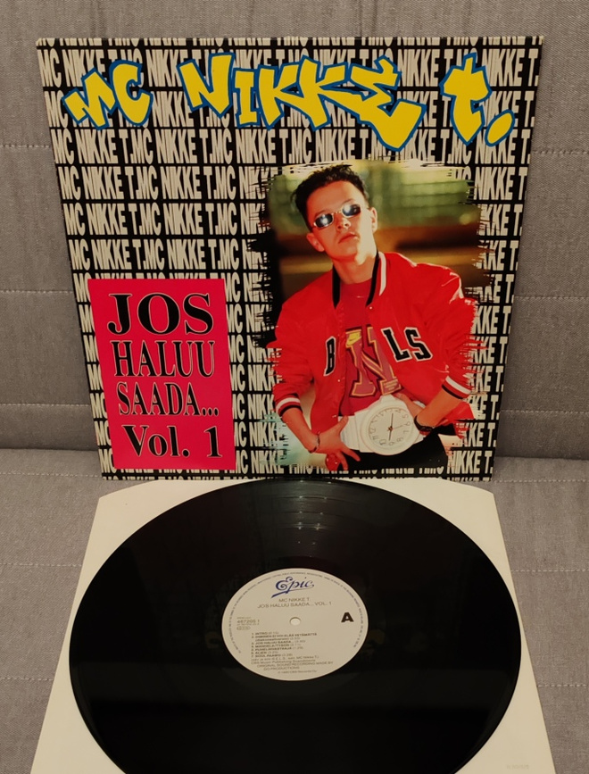 MC Nikke T. Jos Haluu Saada... Vol. 1 lp