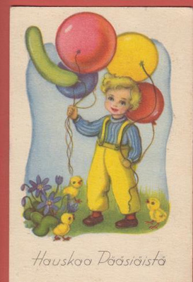 Pojalla ilmapallot
