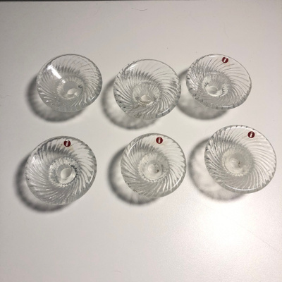 Iittala - Poppa kynttilänjalat ( 6kpl )
