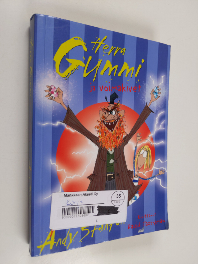 Andy Stanton : Herra Gummi ja voimakivet
