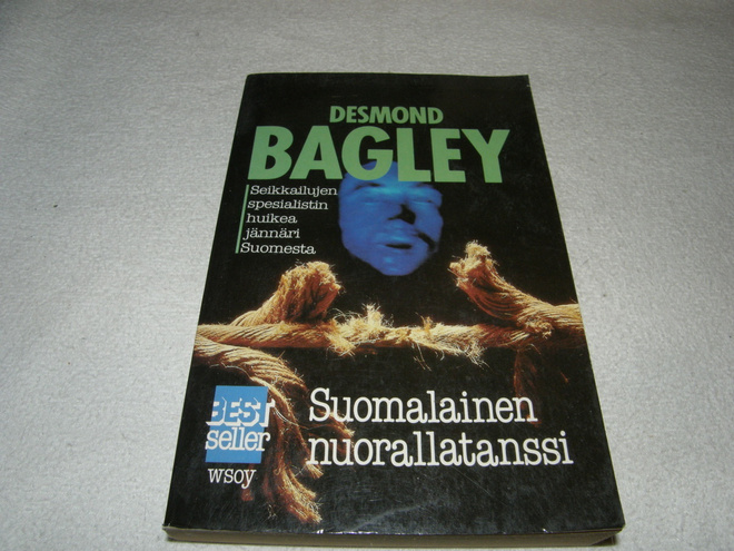 Desmond Bagley Suomalainen nuorallatanssi  -nid