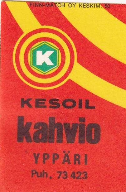 Yppäri , Kesoil kahvio  b593