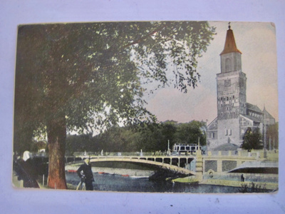 VANHA Postikortti Turku 1914