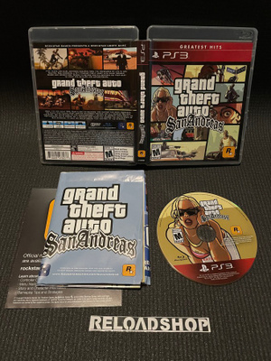 Grand Theft Auto San Andreas - GREATEST HITS - US PS3