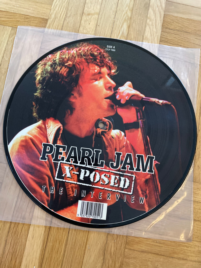 Pearl Jam . X-posed 10” LP interview
