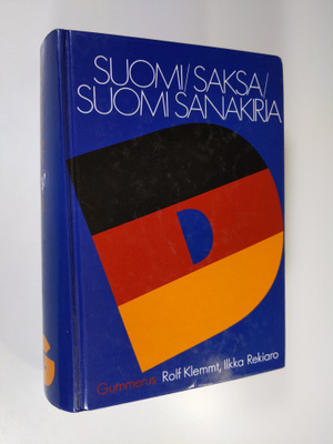 Rolf Klemmt : Suomi-saksa-suomi-sanakirja