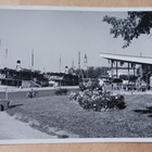 Savonlinna, höyrylaivat satamassa, kesäkahvila (A.A.) p 1961 - pikkukuva 1