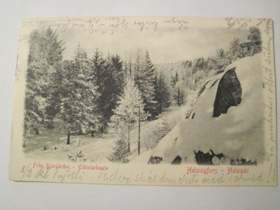 VANHA Postikortti Helsinki 1903