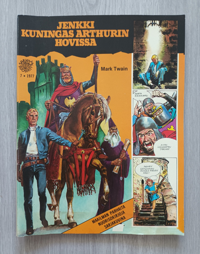 Sarjasuosikit 7/1977 Jenkki kuningas Arthurin hovissa