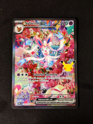 Pokémon 30th Sylveon EX 153