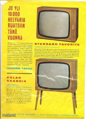Helvar televisiot – esite (Suomi)