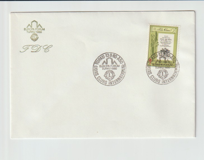 ERIKOISLEIMA , LIONS CLUB, Turku 13.8.1980