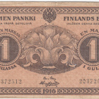 1 Markkaa 1916 KV kl.3 - pikkukuva 1