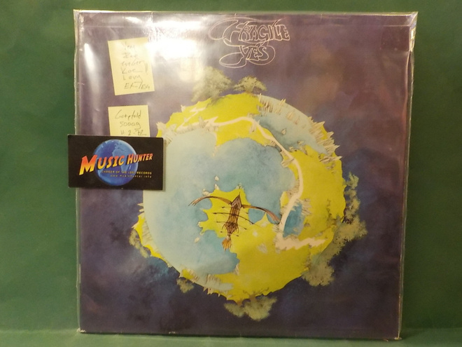 YES - FRAGILE EX-/EX+ VERY RARE 1ST GER TEST PRESS LP