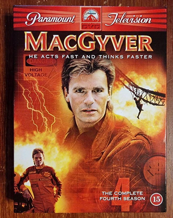 MacGyver - Ihmemies - Kausi 4 dvd boxi