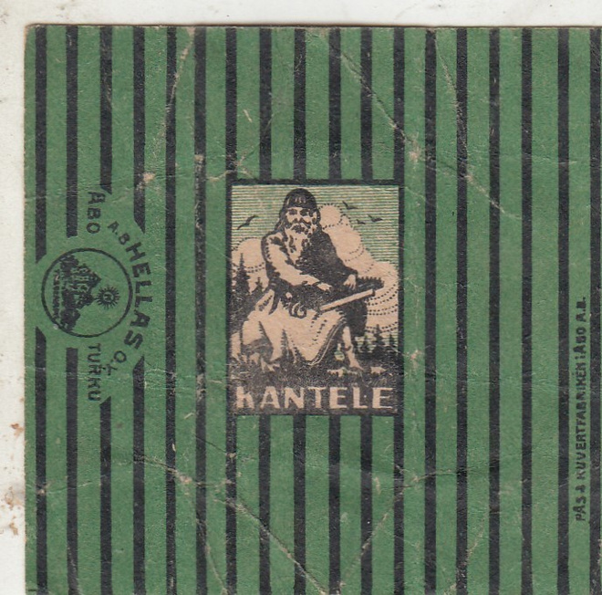 Karamellipaperi Kantele A.B Hellas O.Y Turku  A33