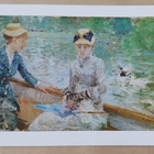Berthe Morisot: Kesäpäivä - leidit veneessä, ei p. - pikkukuva 1