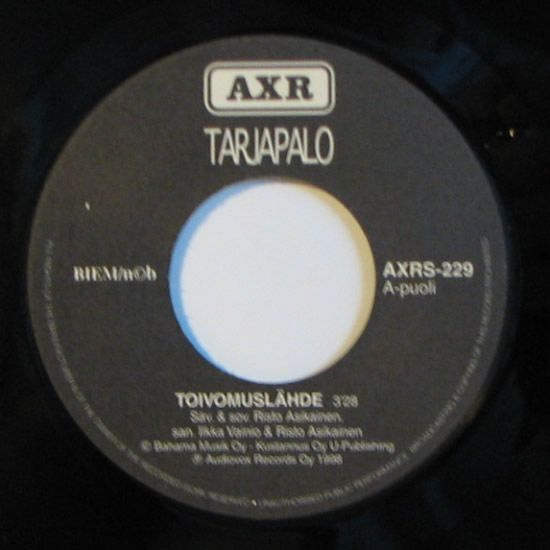 Single: Palo, Tarja / Kangas, Tapio - Toivomuslähde / Mama