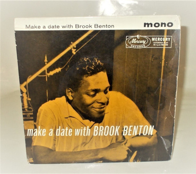 BROOK BENTON: MAKE A DATE WITH BROOK BENTON  (7" EP)
