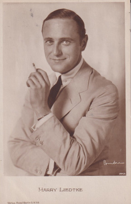 Harry Liedtke , Film Star, Verlag " Ross" Berlin b644