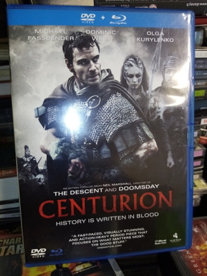 DVD + BLU-RAY : CENTURION ( SIS POSTIKULU)